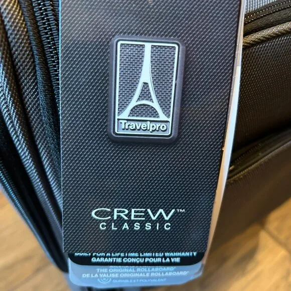 Travelpro Crew Classic Rolling UnderSeat Carry-On in Titanium Grey - Picture 4 of 8